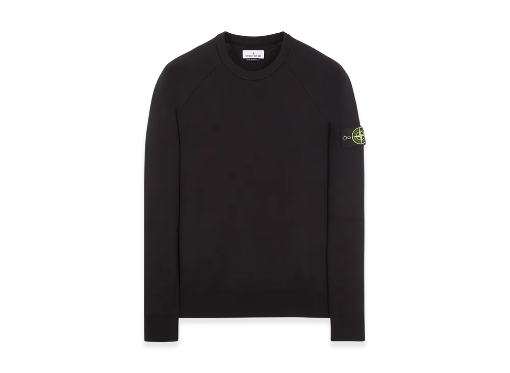 Stone Island 527A6 Crewneck Knit - 23FW "Black"
