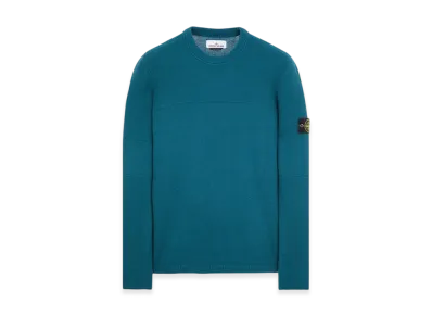 Stone Island 524A3 Lambswool Crewneck Knit - 23FW "Dark Teal Green"