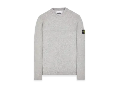 Stone Island 524A3 Lambswool Crewneck Knit - 23FW "Dust Melange"