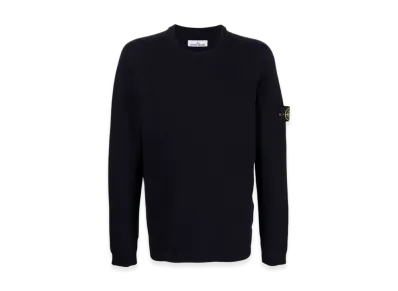 Stone Island 524A3 Lambswool Crewneck Knit - 22FW "Navy Blue"