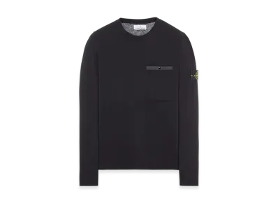 Stone Island 517B8 Pocket Crewneck Knit - 22SS "Black"