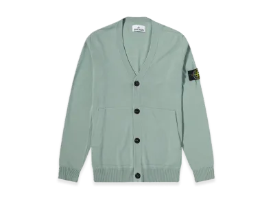 Stone Island 511C4 Light Wool Knit Cardigan - 22FW "Olive"
