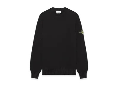 Stone Island 506A2 Winter Cotton Crewneck Knit - 23FW "Black"