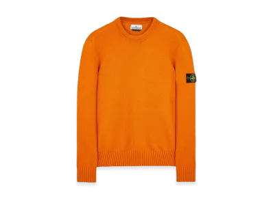 Stone Island 506A2 Winter Cotton Crewneck Knit - 23FW "Rust"