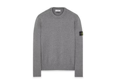 Stone Island 506A2 Winter Cotton Crewneck Knit - 23FW "Dust Melange"