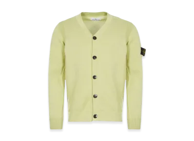 Stone Island 505B2 Knit Cardigan - 21SS "Light Green"