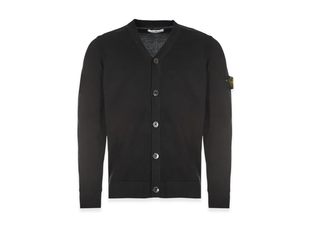 Stone Island 505B2 Knit Cardigan - 21SS "Black"