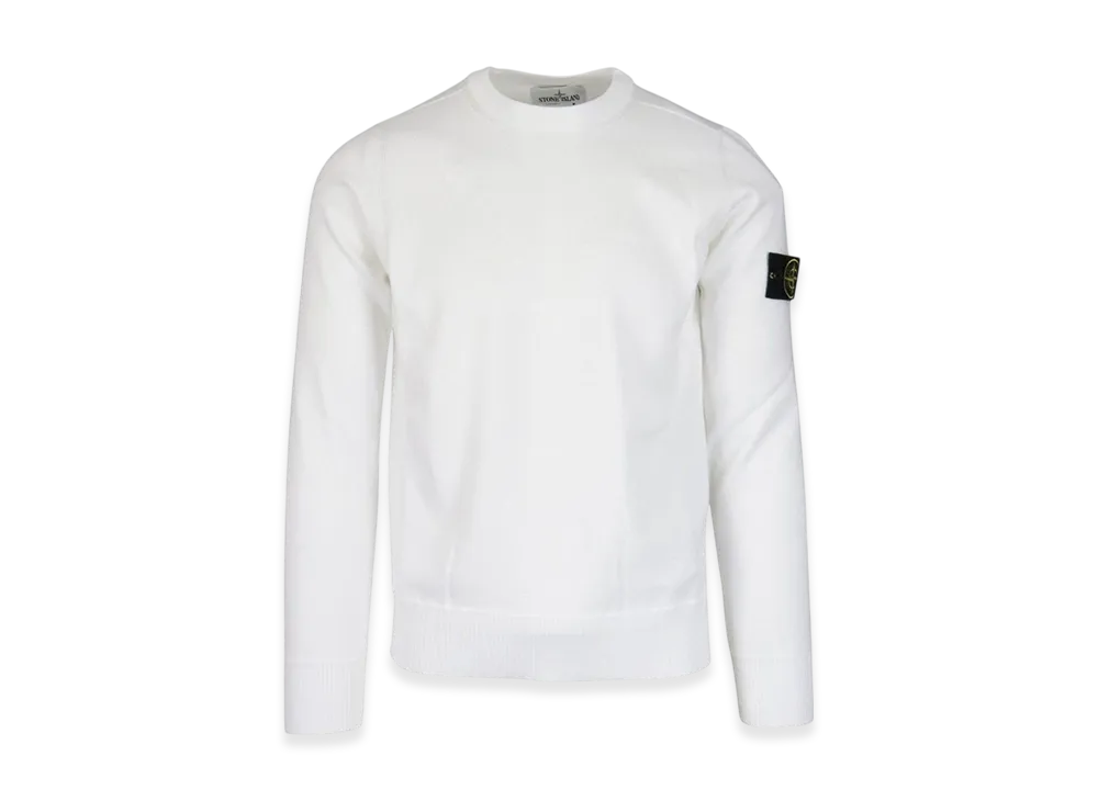 Stone Island 504B2 Crewneck Knit - 21SS "White"