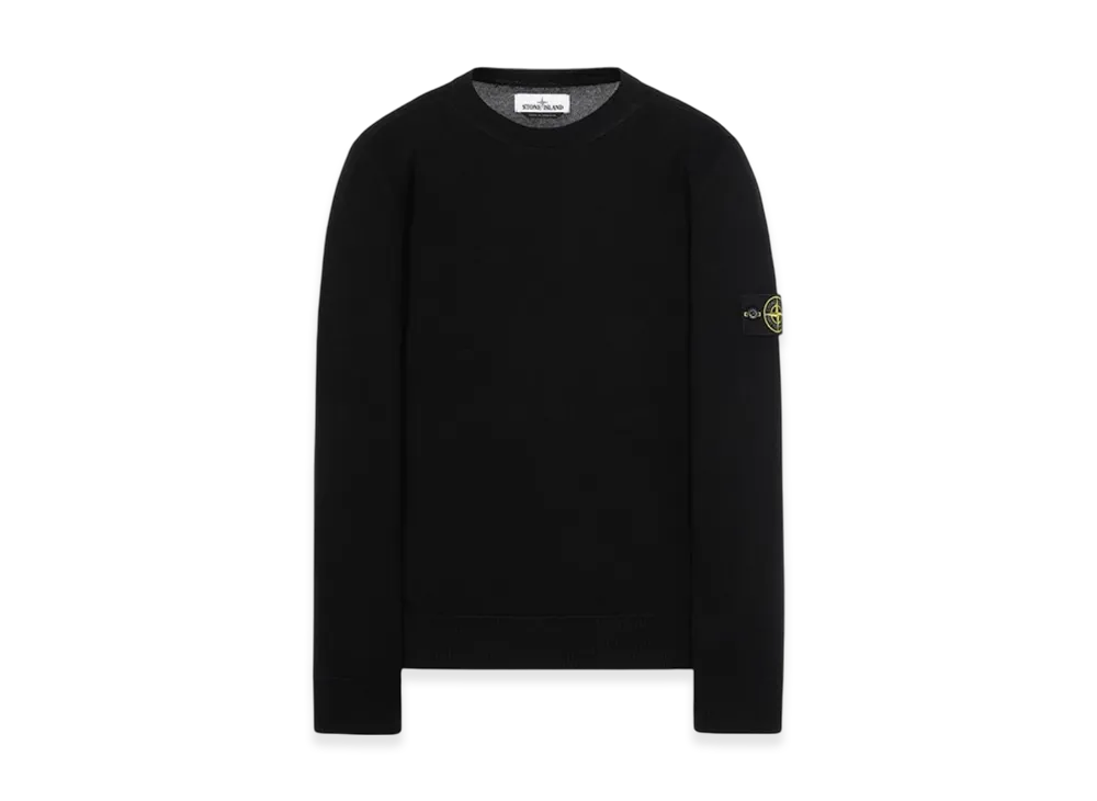 Stone Island 504B2 Crewneck Knit - 21SS "Black"