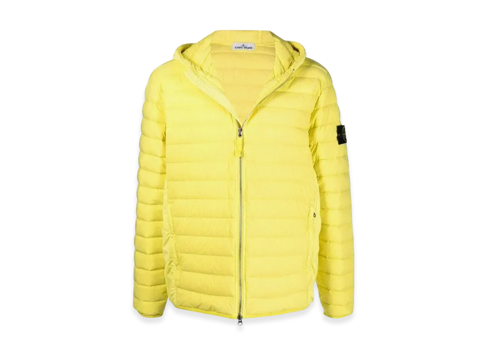 Stone Island 44525 Loom Woven Down Chambers Stretch Nylon-TC Jacket - 21SS "Pistachio"