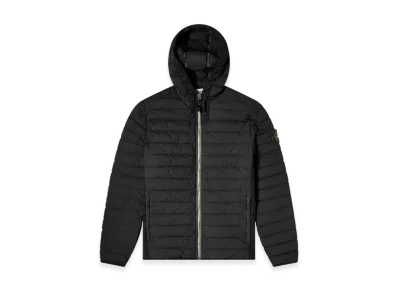 Stone Island 44525 Loom Woven Down Chambers Stretch Nylon-TC Jacket - 21SS "Black"