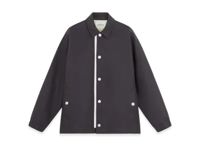 Stone Island 444X3 Marina Panno with Plated Reflective Shirt Jacket with Anti Drop - 24FW "Ink Blue"