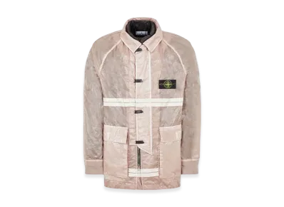 Stone Island 444Q2 Microfelt with Ripstop Cover 82/22 Edition Jacket - 22FW "Rose Quartz"