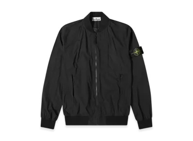 Stone Island 44431 Skin Touch Nylon TC Packable Bomber Jacket - 20SS "Black"