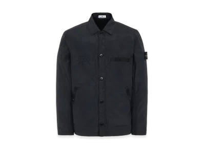 Stone Island 44229 S.I.P.A/PL Seersucker TC Overshirt - 20SS "Black"