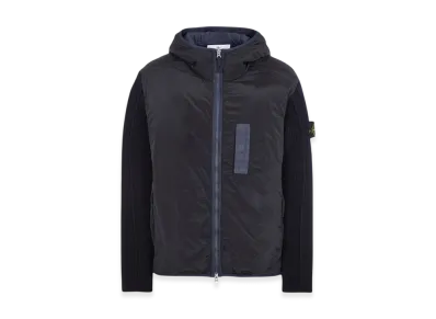 Stone Island 44134 Nylon Metal and Ribbed Hooded Jacket - 23FW "Navy Blue"