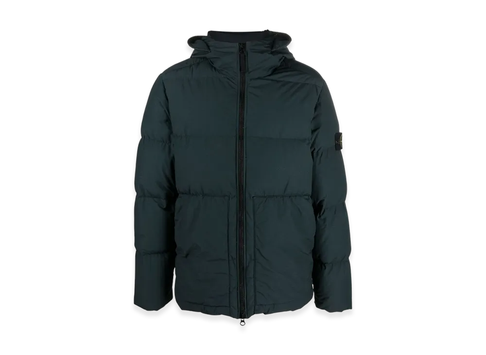 Stone Island 44132 Naslan Light Watro Down Jacket - 22FW "Dark Green"