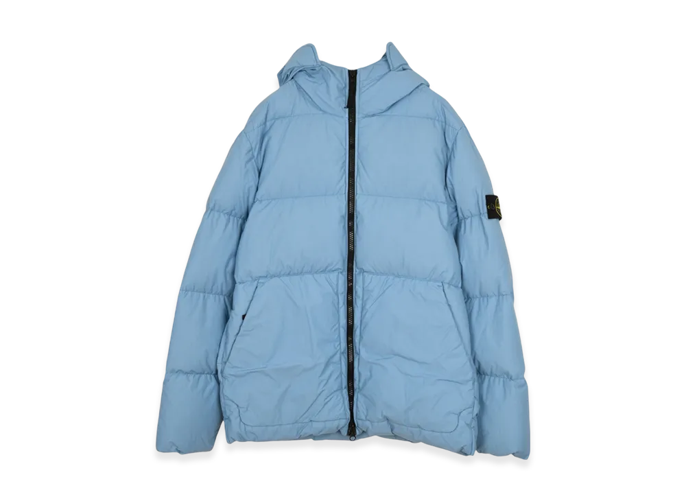 Stone Island 44132 Naslan Light Watro Down Jacket - 22FW "Pastel Blue"