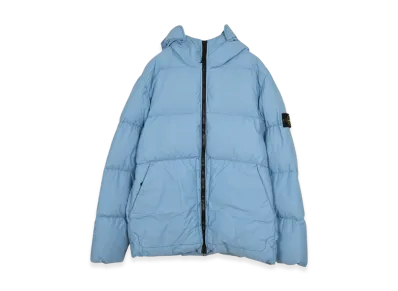 Stone Island 44132 Naslan Light Watro Down Jacket - 22FW "Pastel Blue"