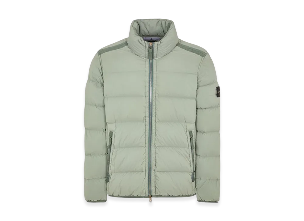 Stone Island 44028 Seamless Tunnel Nylon Down-TC Blouson - 23FW "Sage Green"