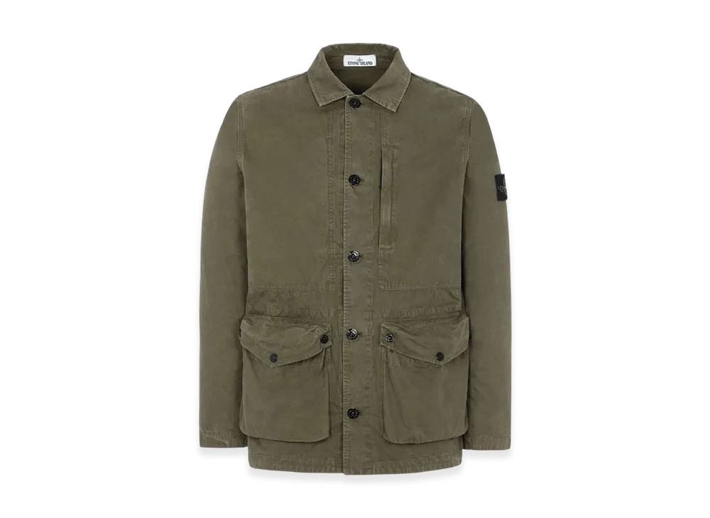 Stone Island 439WN T.CO+OLD Jacket - 21SS "Olive Green"