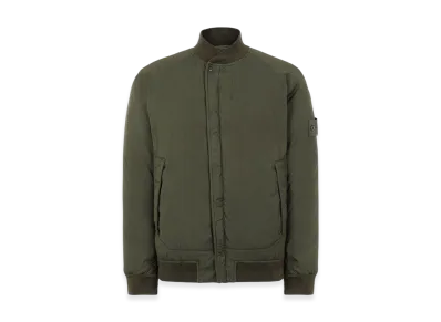 Stone Island 439F2 Ghost Piece Stretch Wool Nylon TC Down Jacket - 20FW "Military Green"