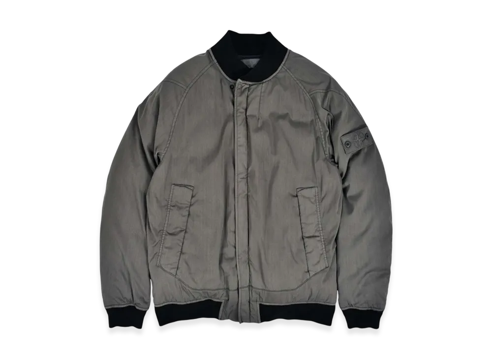 Stone Island 439F2 Ghost Piece Stretch Wool Nylon TC Down Jacket - 20FW "Anthracite"