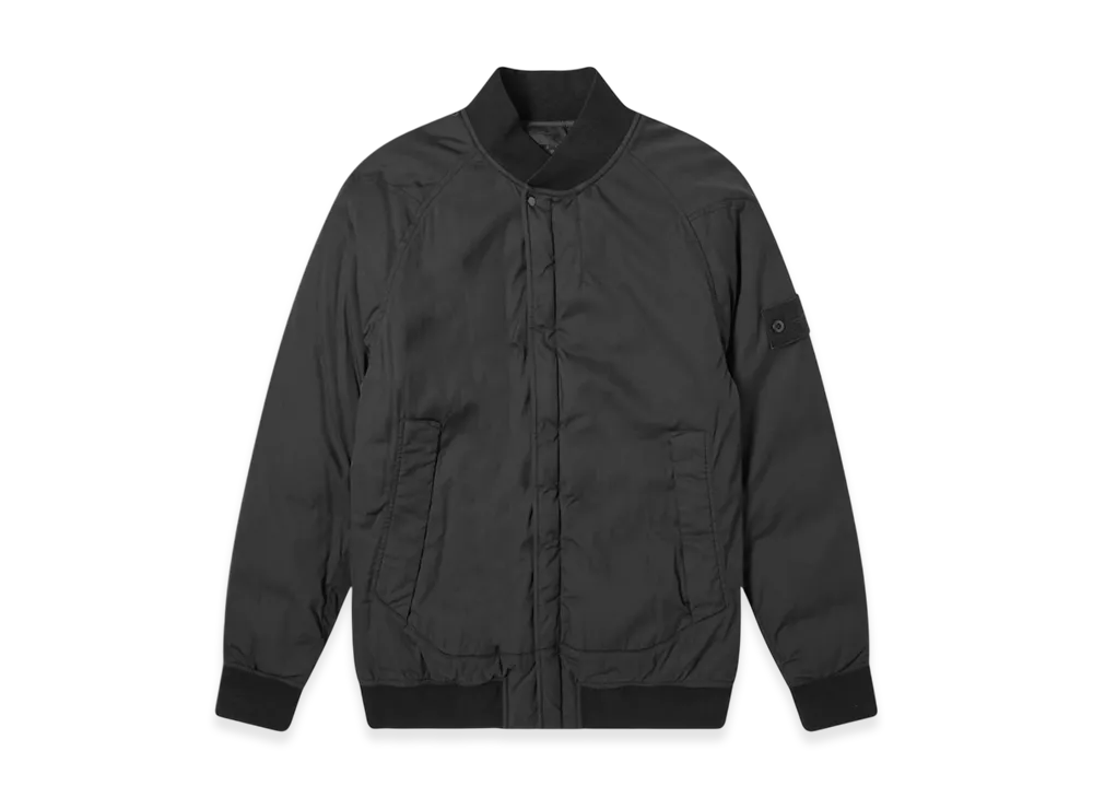 Stone Island 439F2 Ghost Piece Stretch Wool Nylon TC Down Jacket - 20FW "Black"