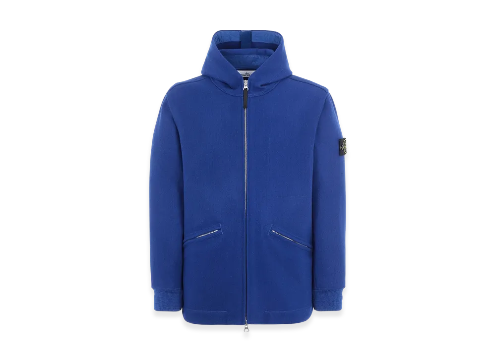 Stone Island 43909 Panno Speciale Hooded Jacket - 21FW "Periwinkle"