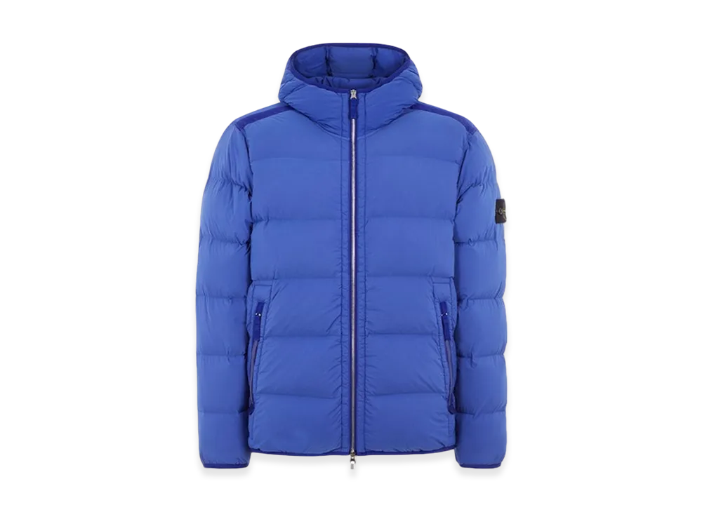 Stone Island 43728 Seamless Tunnel Nylon Down-TC Jacket - 23FW "Ultramarine Blue"