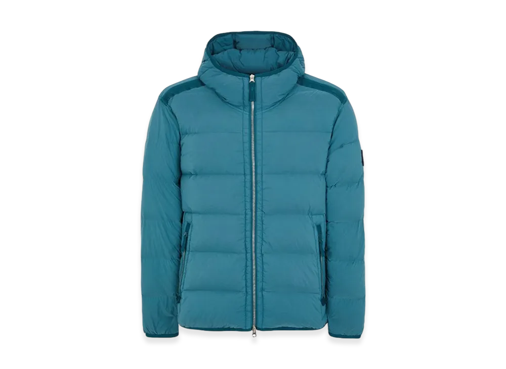 Stone Island 43728 Seamless Tunnel Nylon Down-TC Jacket - 23FW "Dark Teal Green"