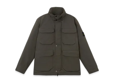 Stone Island 43626 Polyester Micro Twill Field Jacket with Anti Drop - 24FW "Charcoal Grey"