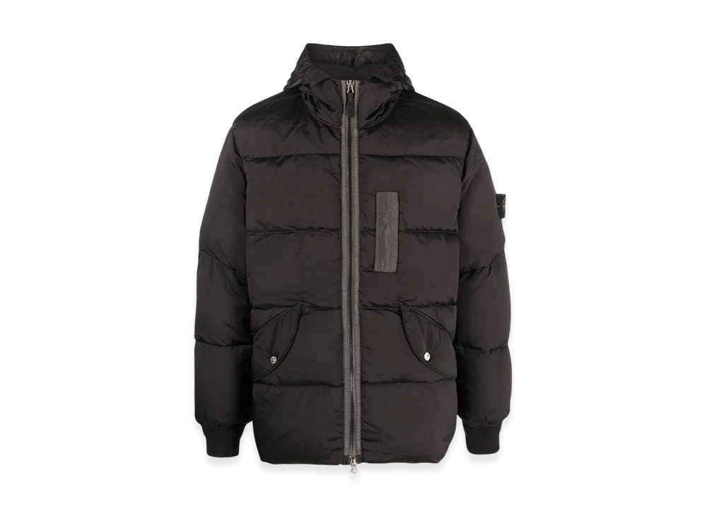 Stone Island 43619 Nylon Metal Econyl Regenerated Nylon Down Jacket - 22FW "Dark Grey"