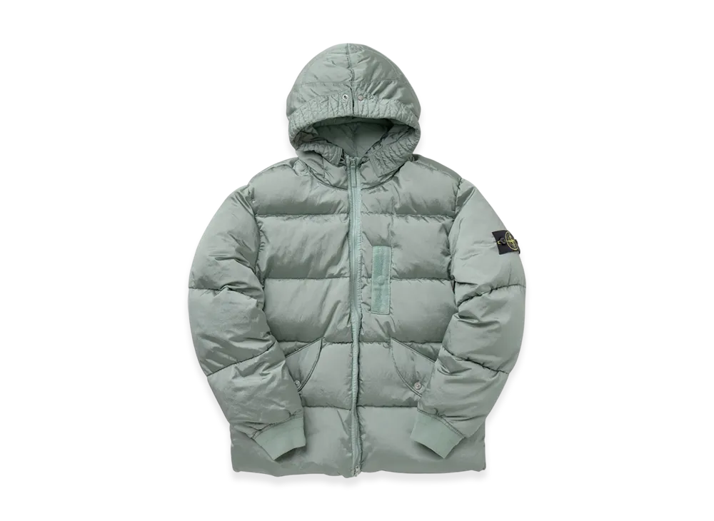 Stone Island 43619 Nylon Metal Econyl Regenerated Nylon Down Jacket - 22FW "Olive"