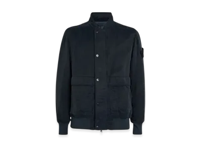 Stone Island 435F2 Stone Island Ghost Piece Cupro Raso with Primaloft-TC Bomber Jacket - 24SS "Blue"