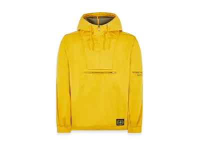 Stone Island 434Q1 Raso Gommato Cover Colorato Bio Anorak - 22SS "Yellow"