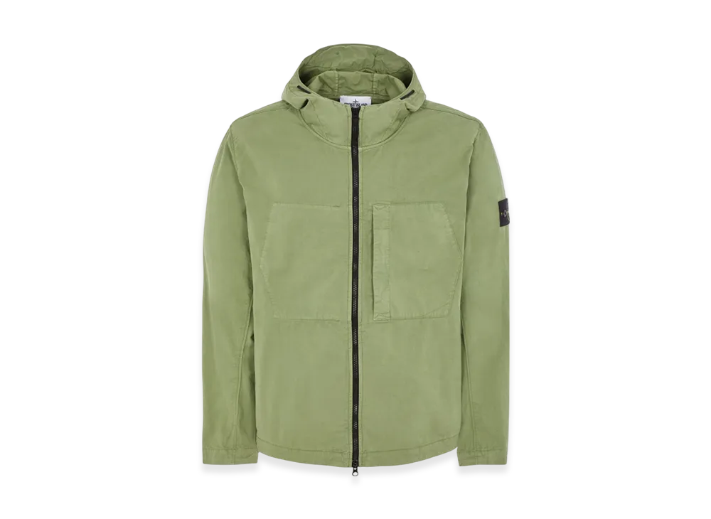 Stone Island 43310 Supima Cotton Hooded Jacket - 23SS "Sage Green"