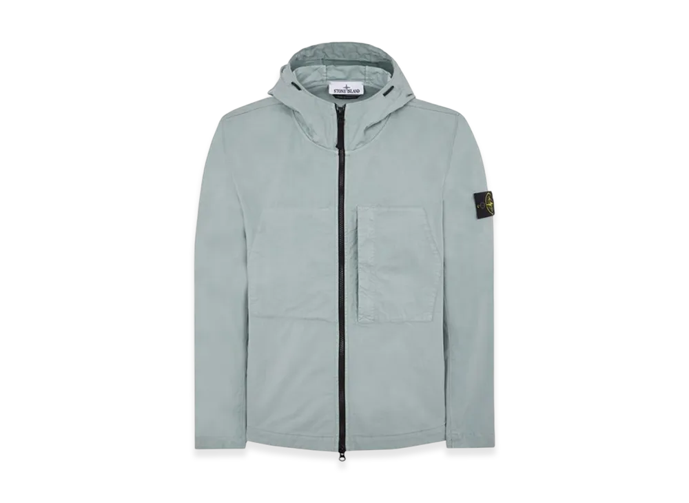 Stone Island 43310 Supima Cotton Hooded Jacket - 23SS "Sky Blue"