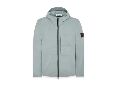 Stone Island 43310 Supima Cotton Hooded Jacket - 23SS "Sky Blue"