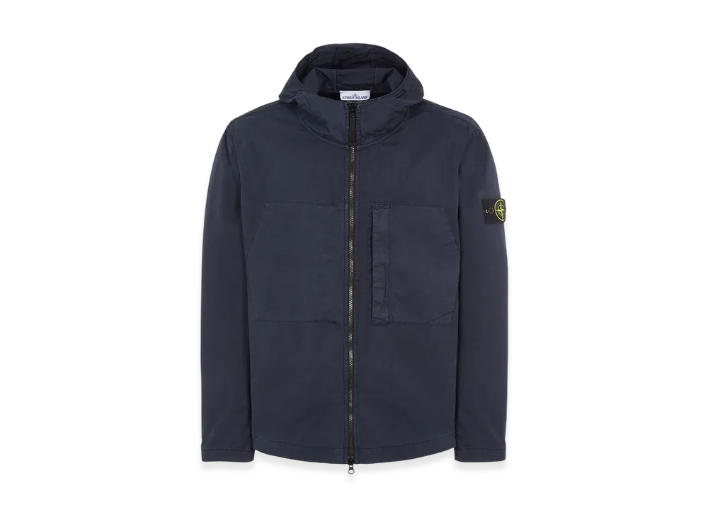 Stone Island 43310 Supima Cotton Hooded Jacket - 23SS "Navy Blue"