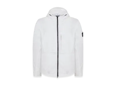 Stone Island 43310 Supima Cotton Hooded Jacket - 23SS "White"