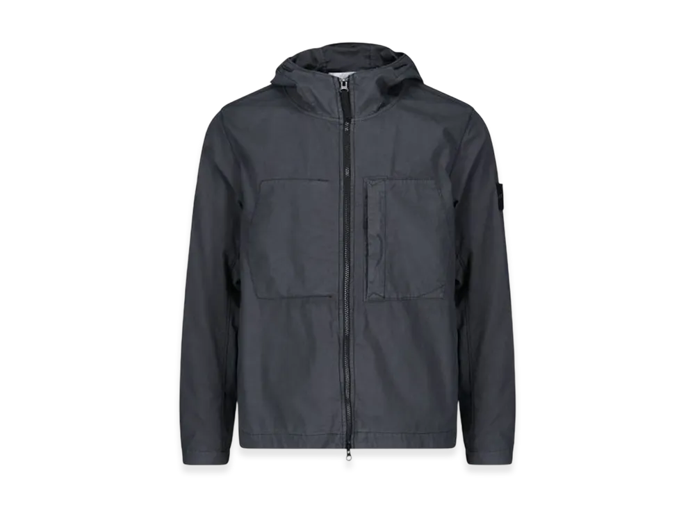 Stone Island 43310 Supima Cotton Hooded Jacket - 23SS "Dark Grey"