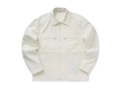 Stone Island 432F1 Weatherproof Cotton Canvas Ghost Piece Shirt Field Jacket - 24SS "Natural White"
