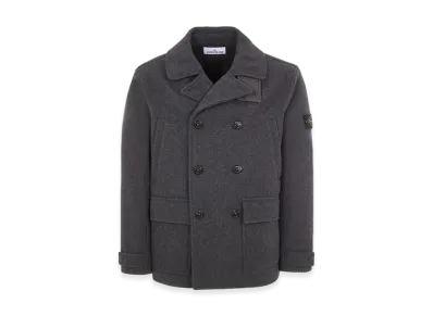 Stone Island 43030 Panno Speciale Wool Nylon Peacoat - 23FW "Dark Grey"