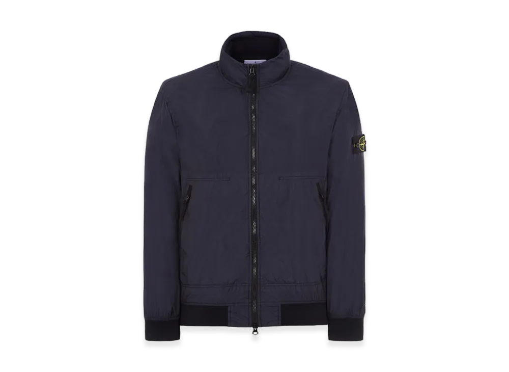 Stone Island 42822 Garment Dyed Crinkle Reps Nylon Blouson - 23SS "Navy Blue"