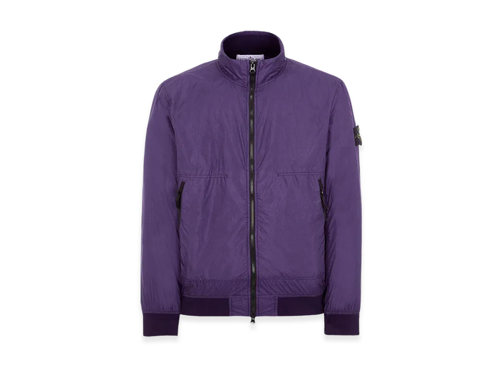 Stone Island 42822 Garment Dyed Crinkle Reps Nylon Blouson - 23SS "Ink Blue"