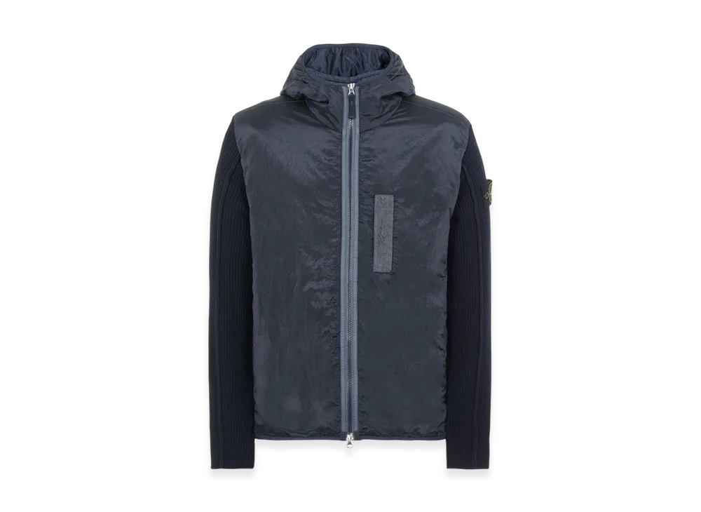 Stone Island 42730 Nylon Metal in Econyl Regenerated Nylon Primaloft TC and Knit - 22FW "Navy Blue"