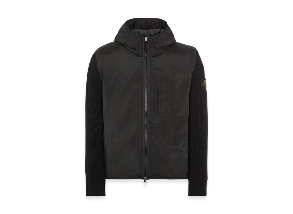 Stone Island 42730 Nylon Metal in Econyl Regenerated Nylon Primaloft TC and Knit - 22FW "Black"