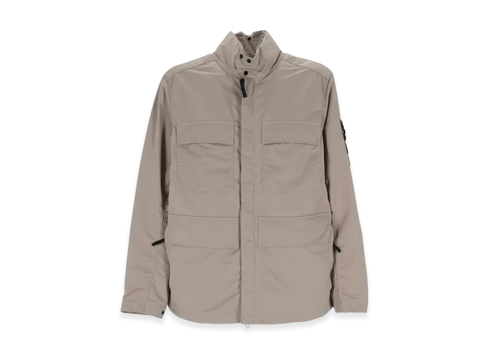 Stone Island 42730 Hyper Dense Nylon Raso Field Jacket - 23SS "Dove Grey"