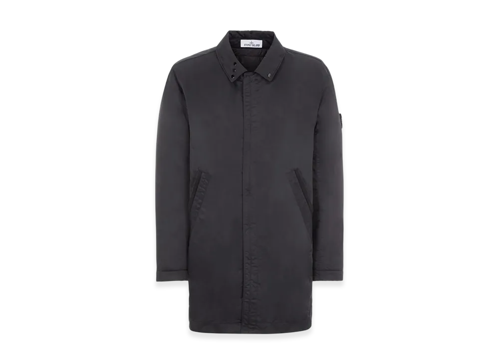 Stone Island 42646 Hyper Dense Nylon Twill With Primaloft Insulation Technology Coat - 22FW "Black"